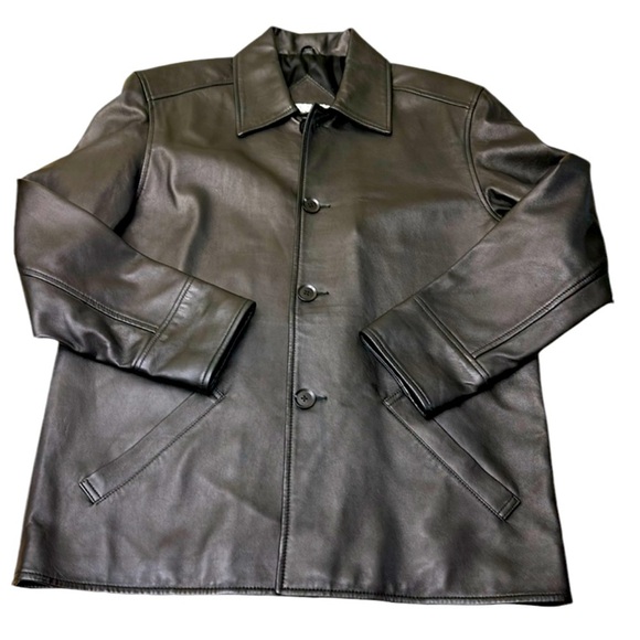 NORTH BEACH⭐️ LEATHER  Michael Hoban leather jacket - Picture 1 of 7